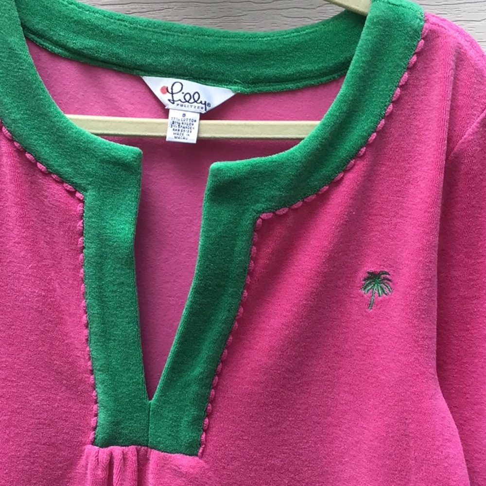 Lilly Pulitzer Terry Cloth Dress - Picture 2 of 10